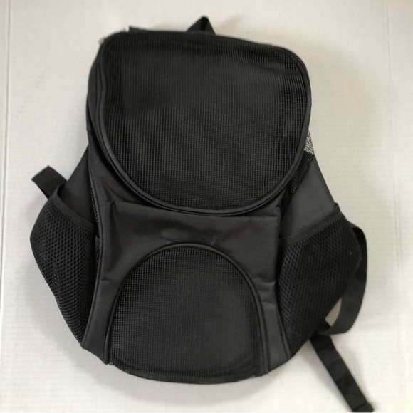Black Mesh Backpack for Pets - Picture 7 of 11